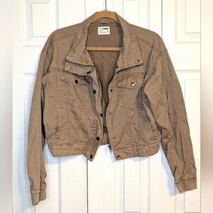 CI SONO Women's Taupe Jacket Size Small
